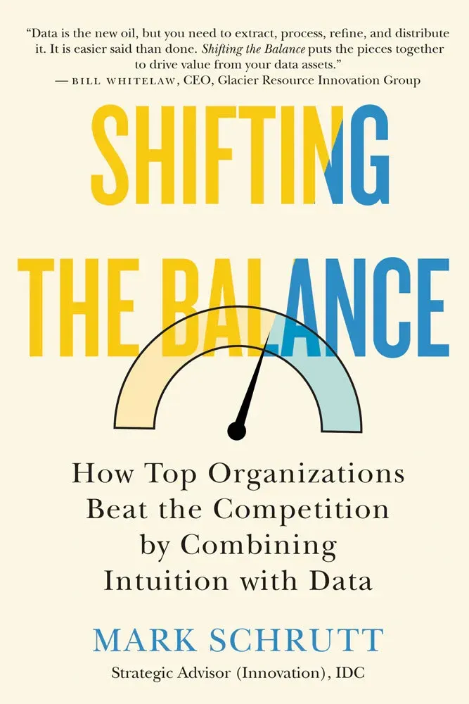 A book titled 'Shifting the Balance' by Mark Schrutt and edited by Anam Ahmed.