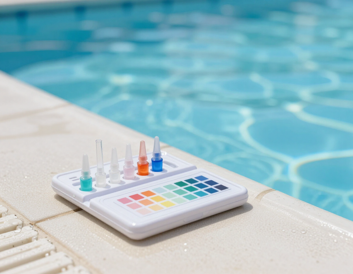 Control del agua de piscina