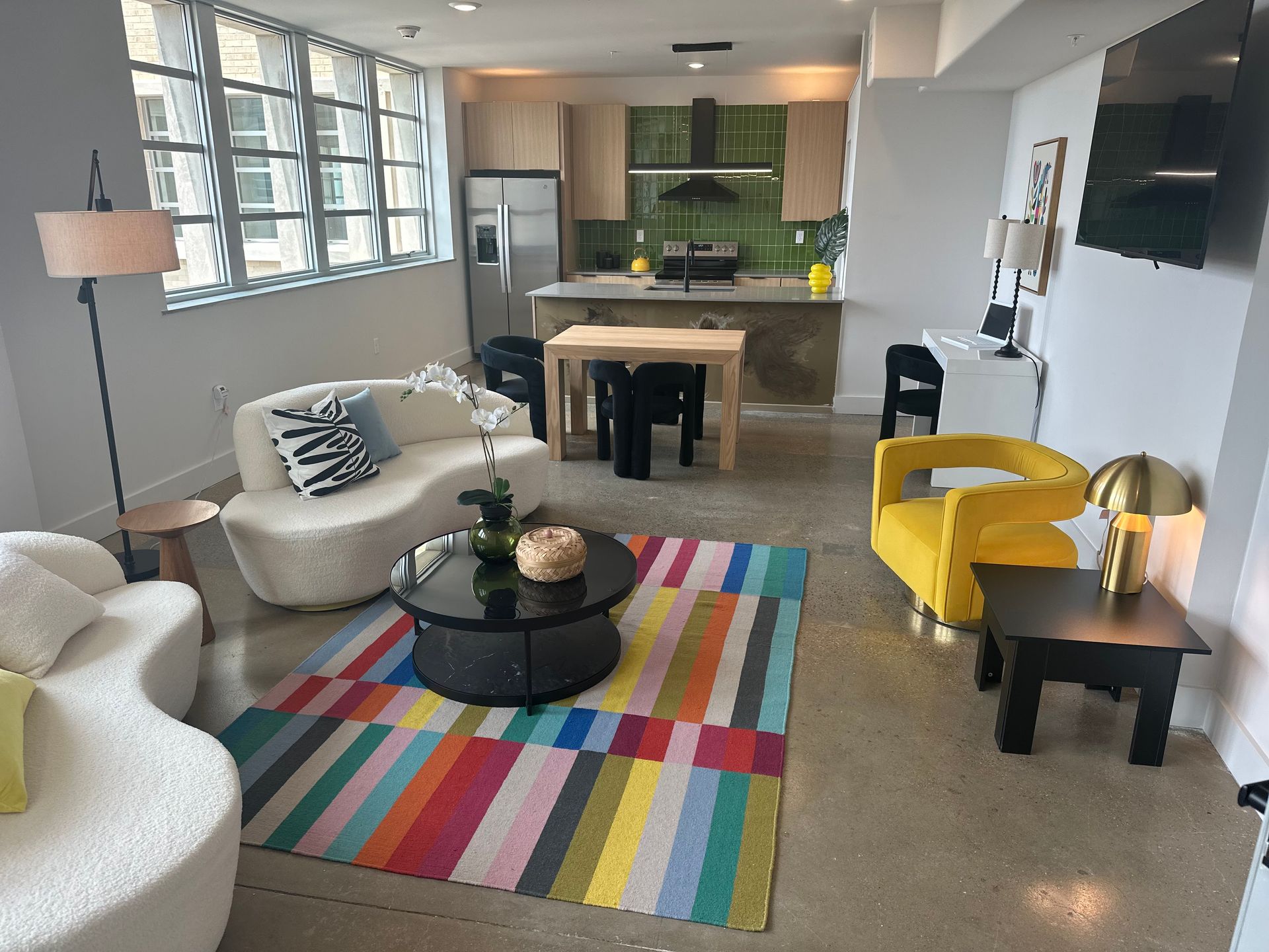 Flats at SoMa Interior Living 1