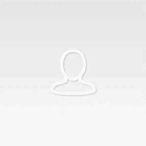 A white icon of a person without a face on a white background.