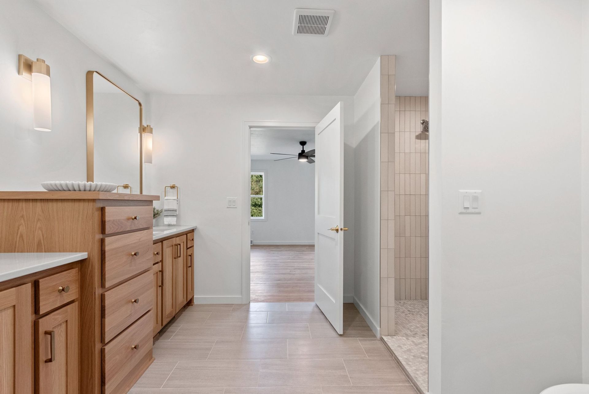 Heirloom custom cabinetry in bathroom 3