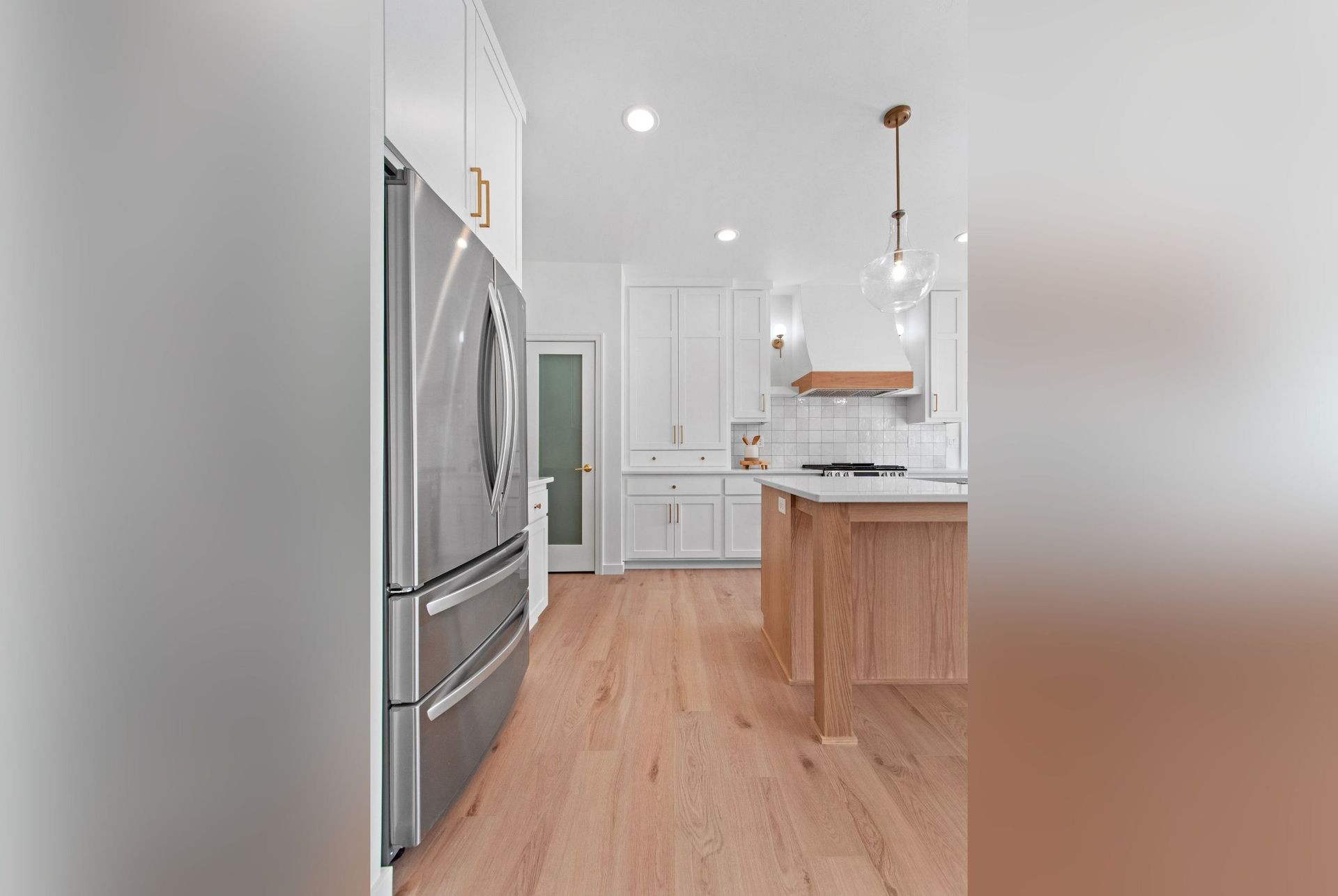 Heirloom custom cabinets in kitchen 18