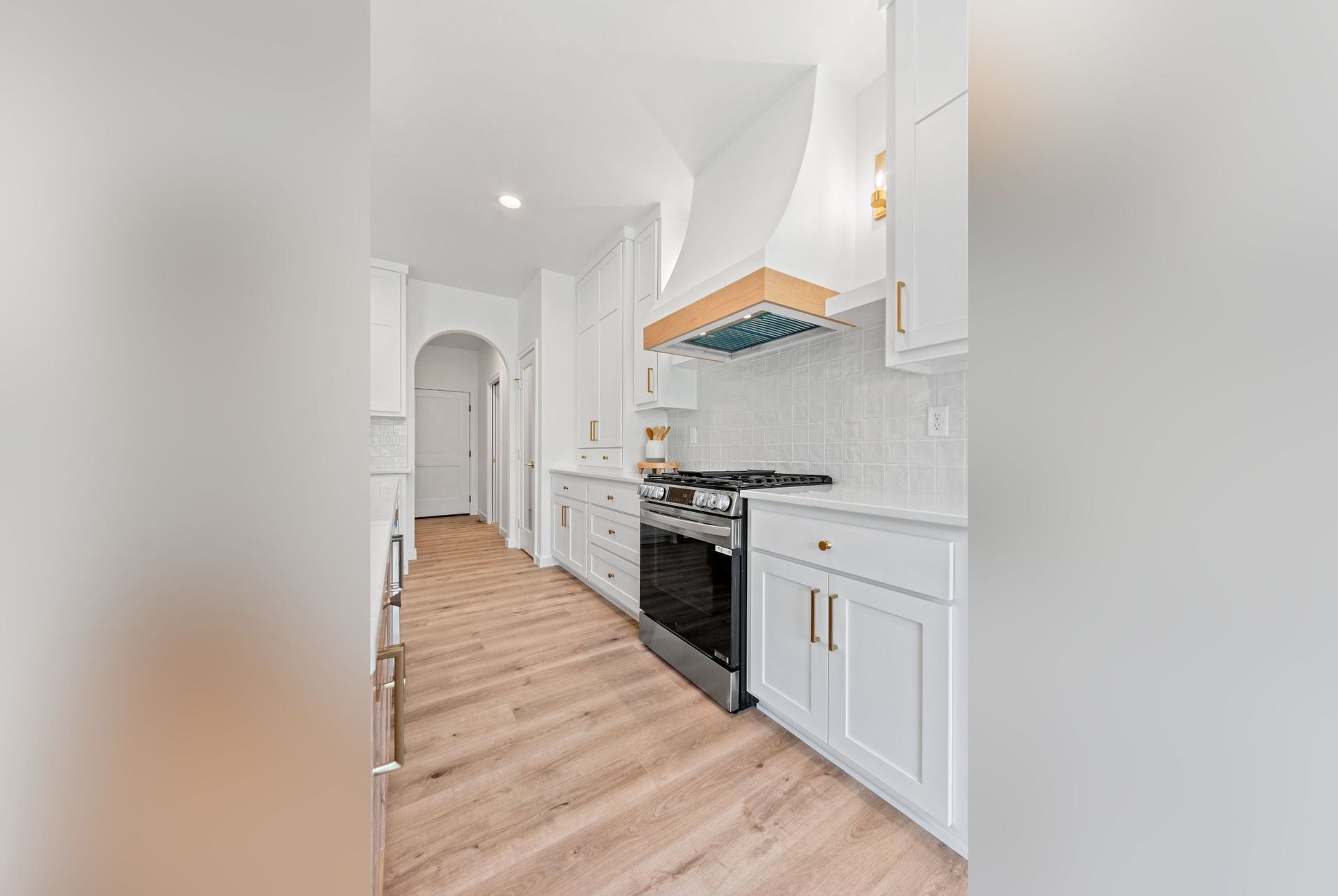 Heirloom custom cabinets in kitchen 9