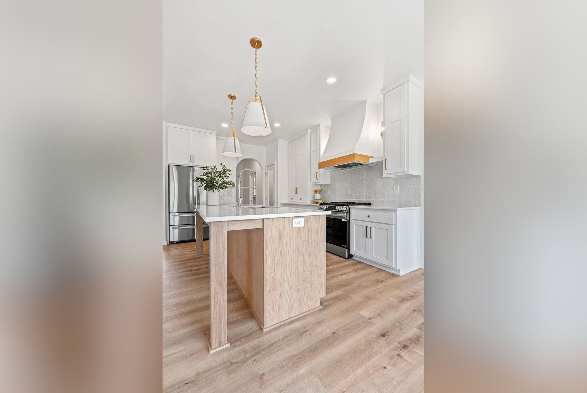 Heirloom custom cabinets in kitchen 7