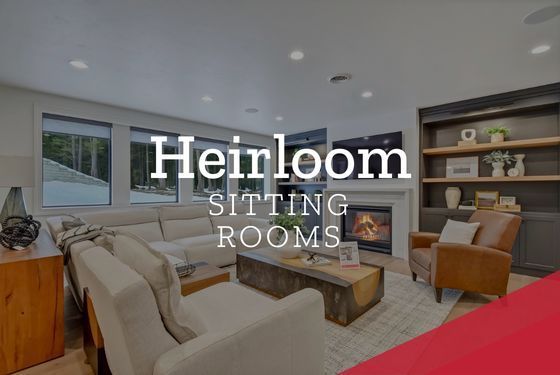 Heirloom cabinets for sitting rooms
