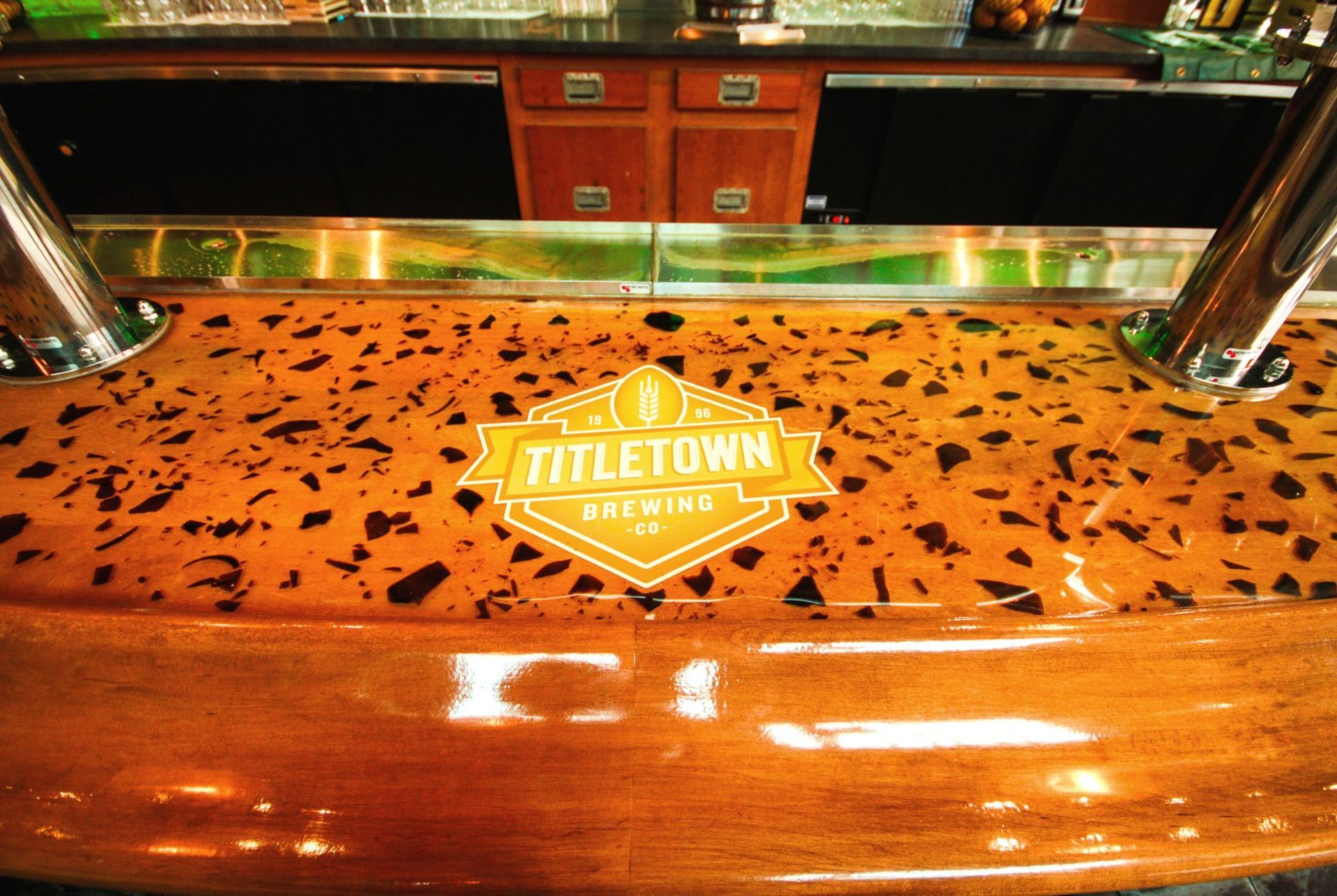 custom cabinets for commercial business bars - 2