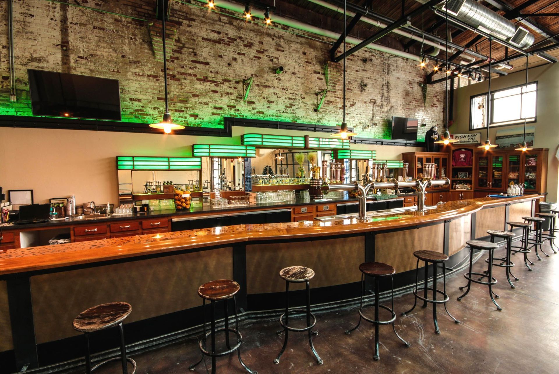 Commercial cabinets business bar