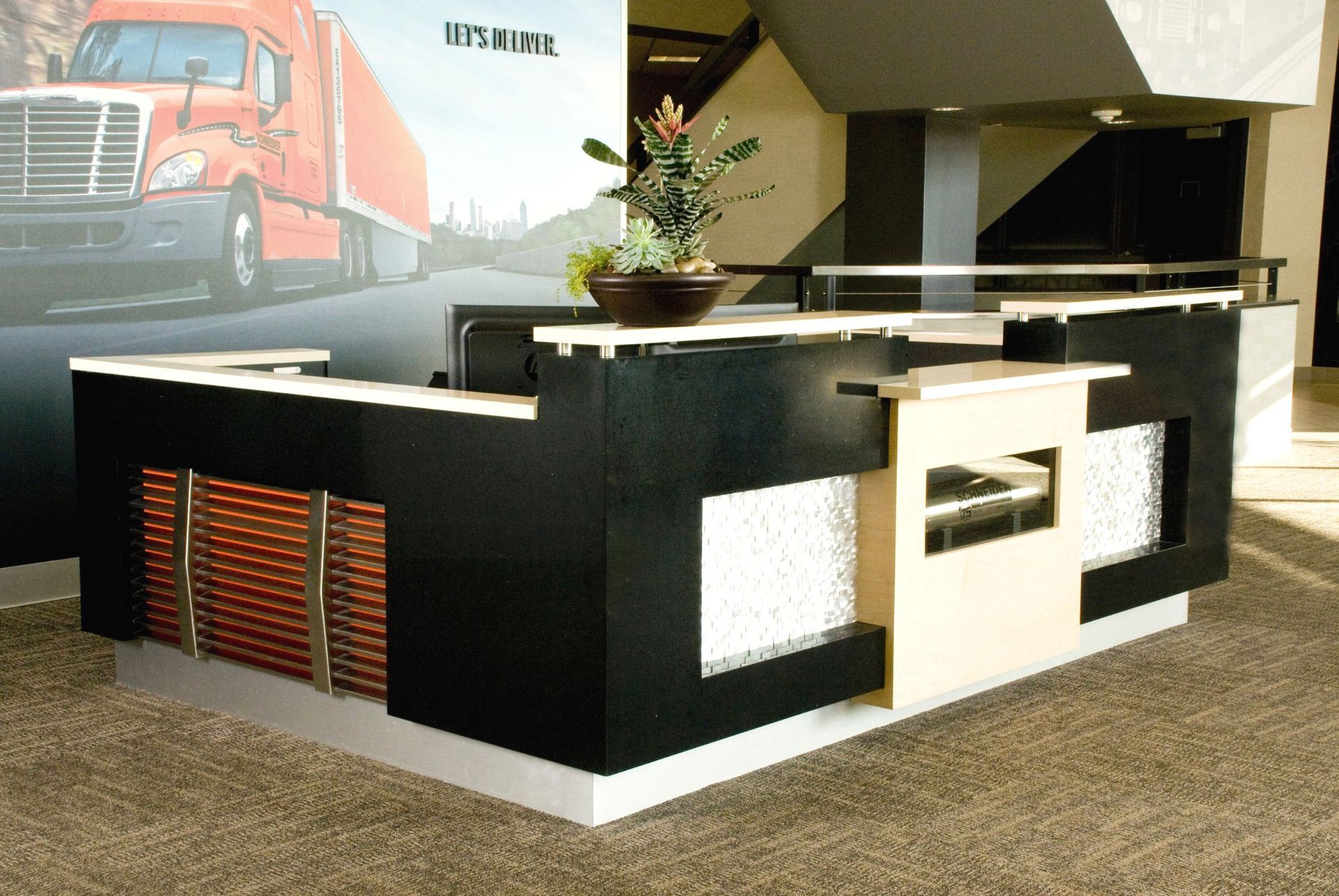 custom cabinets for commercial work areas