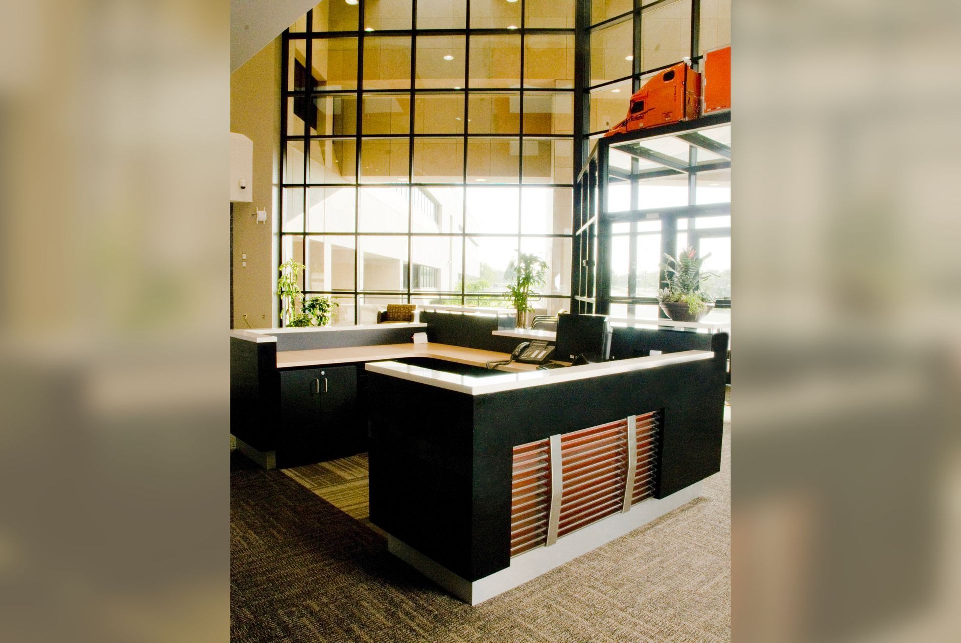 custom cabinets for business work areas