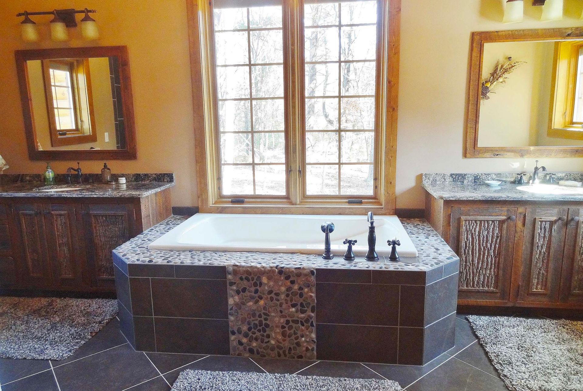 Heirloom bathroom cabinets