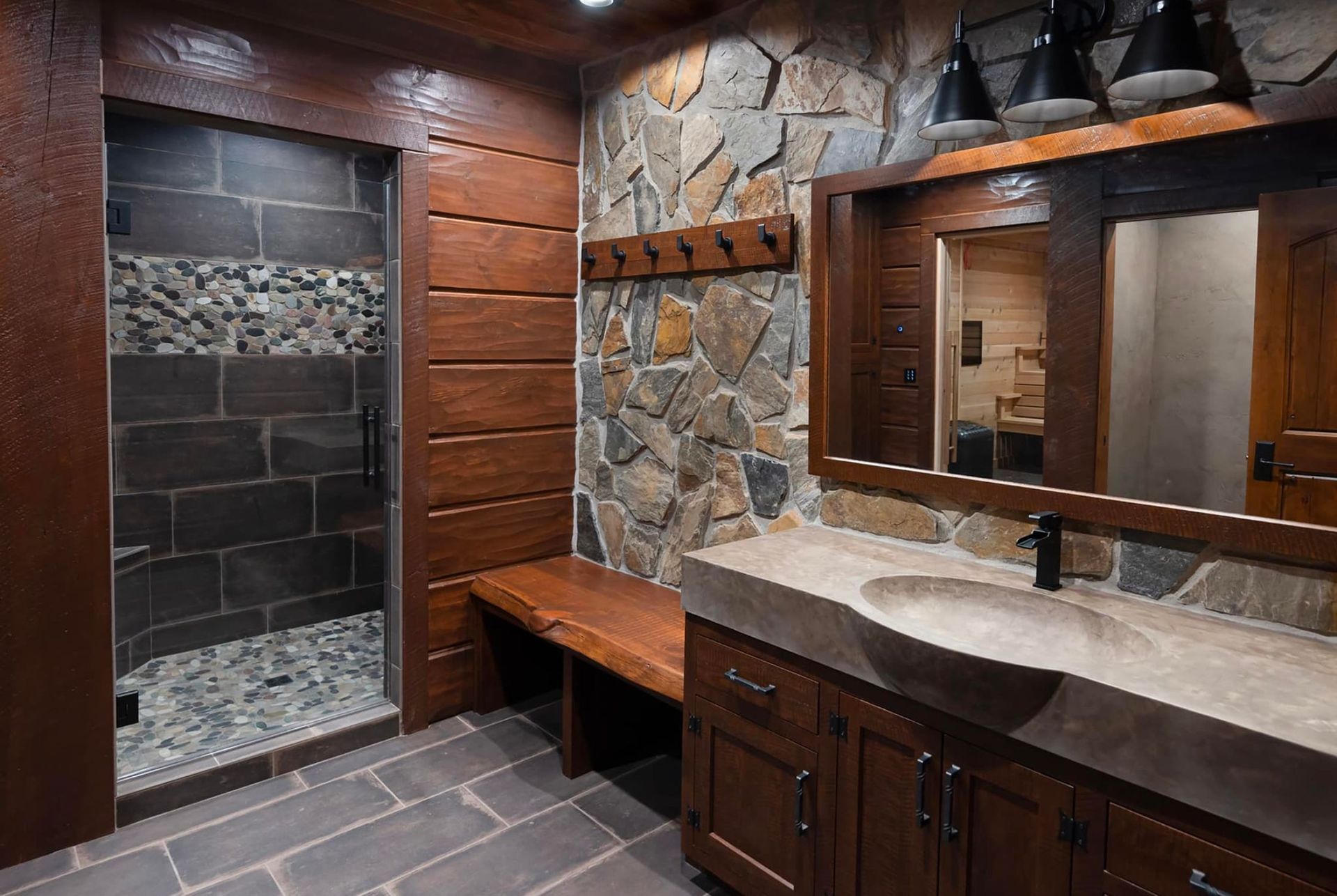 heirloom custom bathroom cabinets - 3