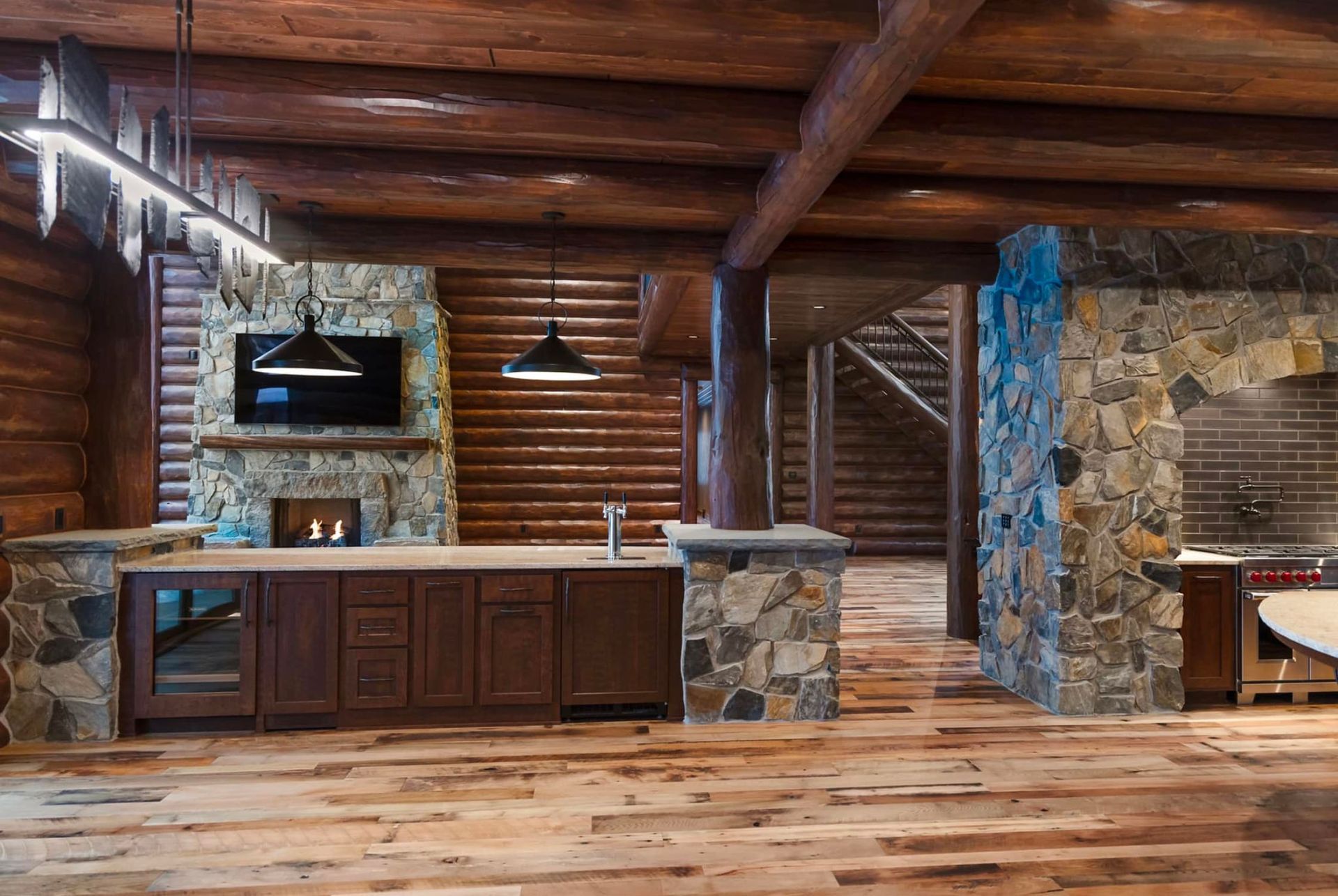 heirloom custom cabinets for entertainment - 1