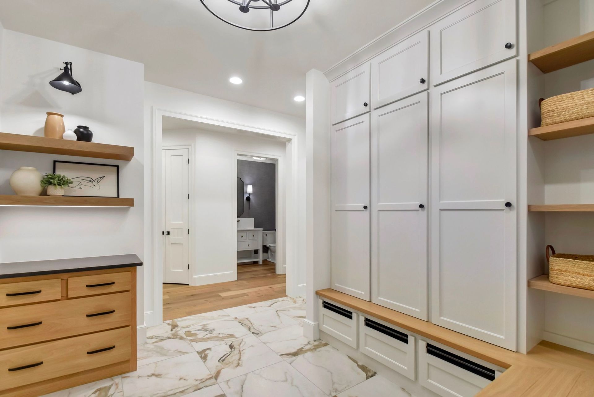 heirloom custom cabinets for wardrobe and lockers - 1