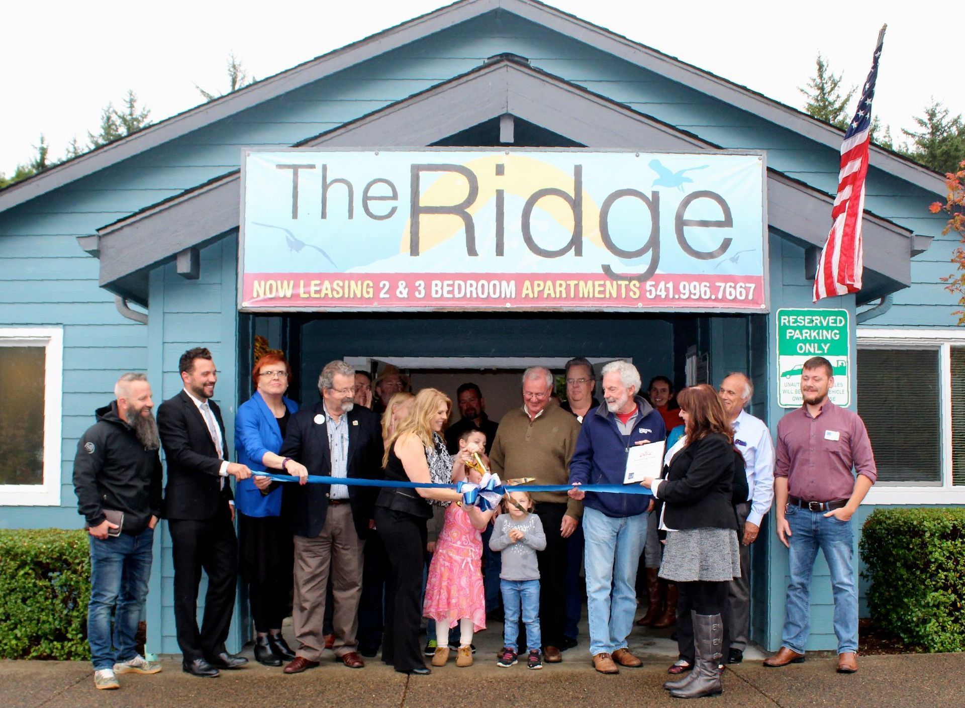Ribbon-cutting at 