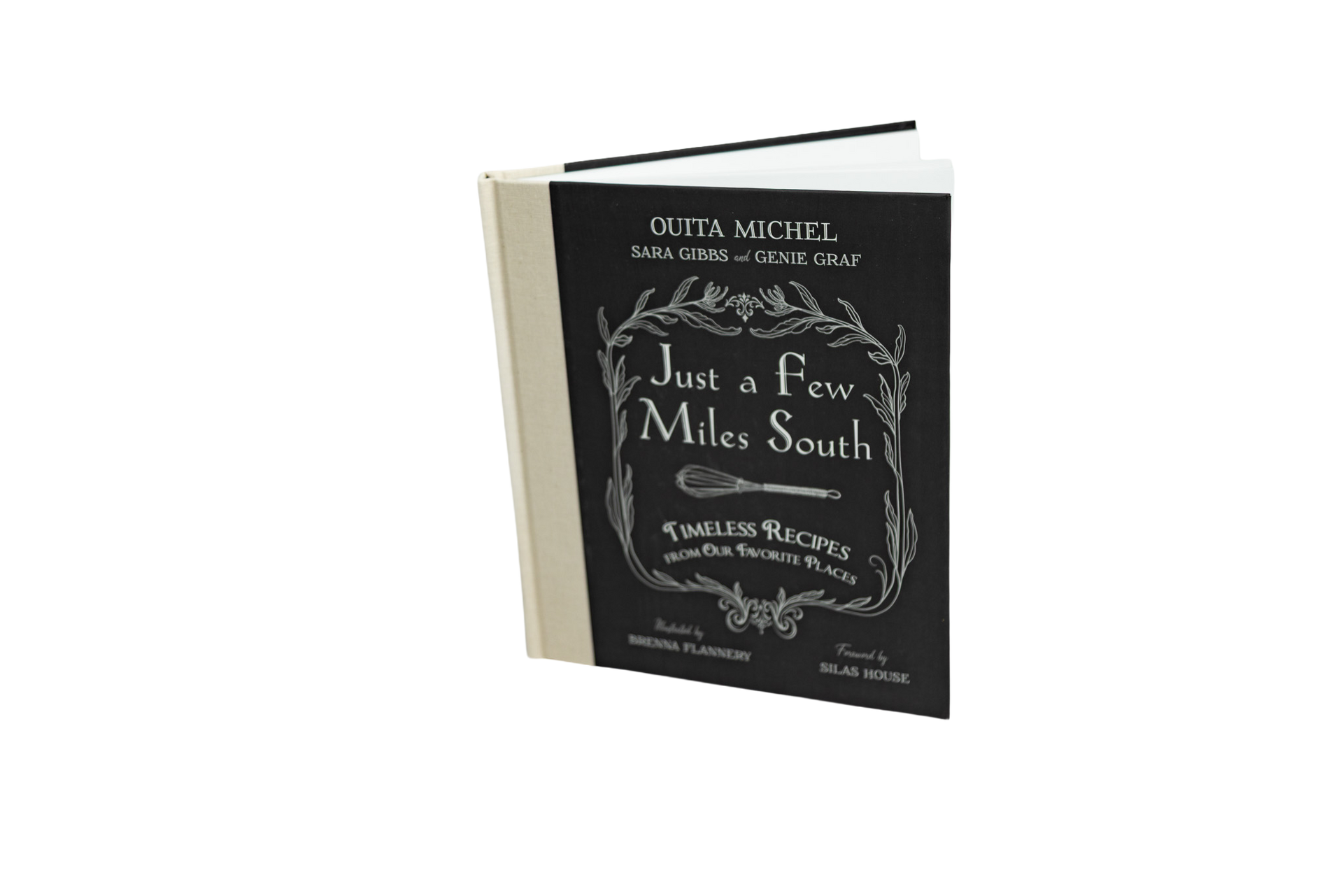 the cover of a recipe book called Just a few Miles South