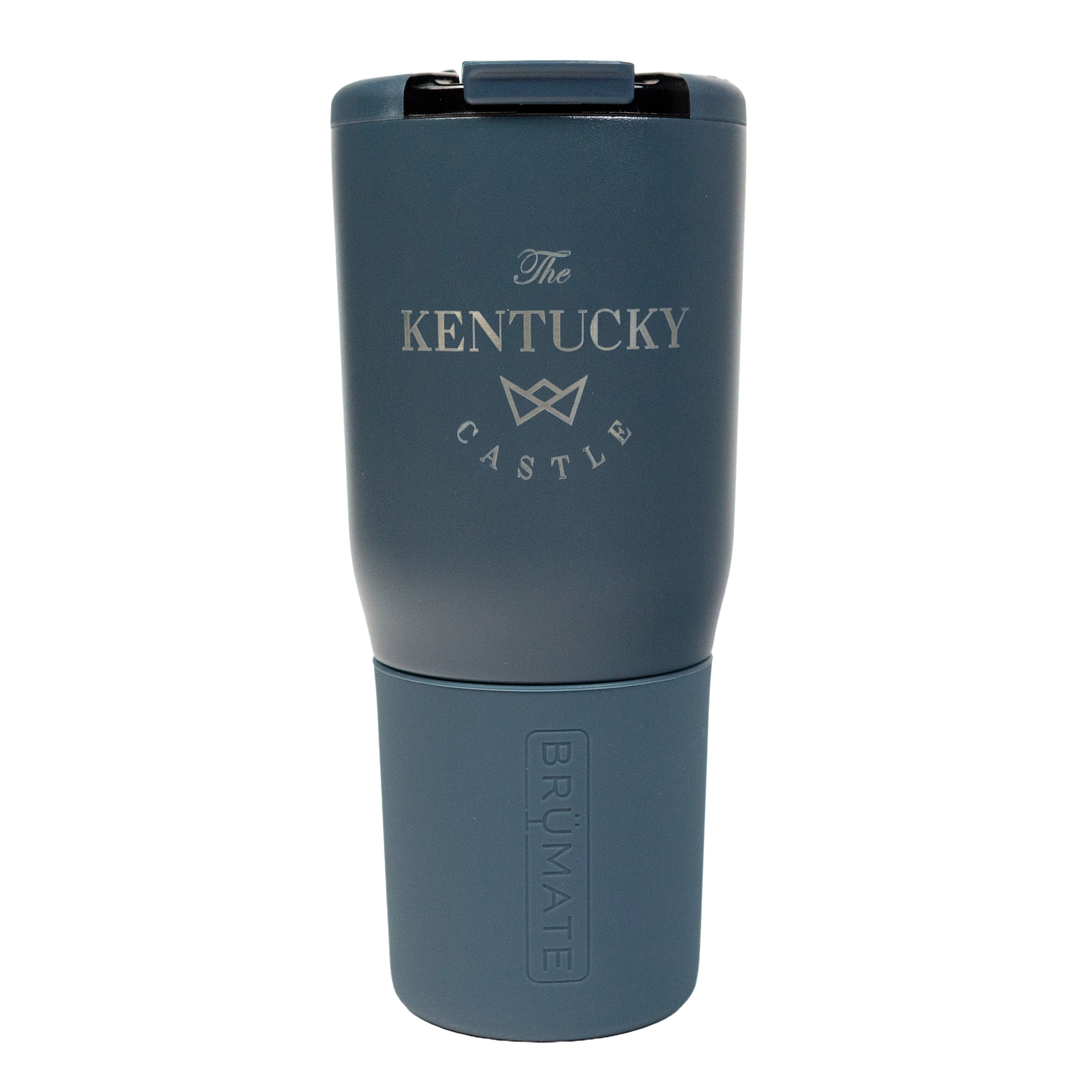 Blue BrüMate tumbler with