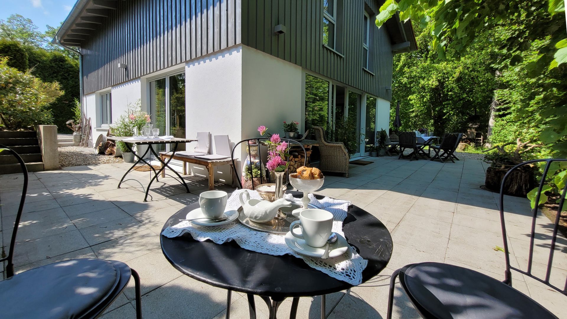 Ferienhaus Tegernsee Chalet Terrasse