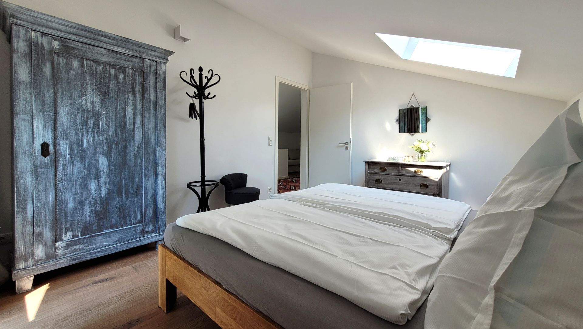Schlafzimmer 2 des Ferienhaus Tegernsee Chalet 