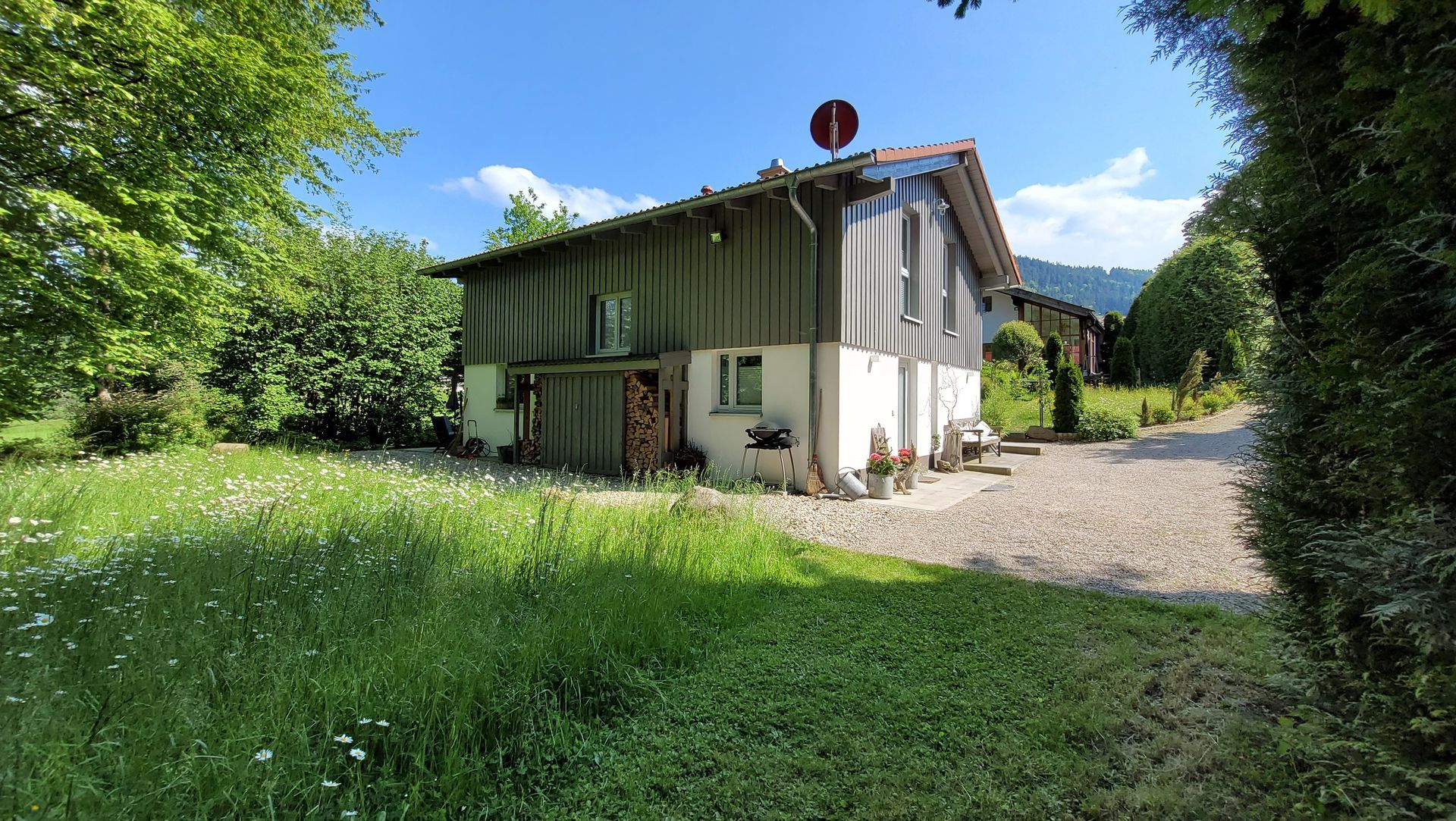 Ferienhaus Tegernsee Chalet Nordansicht