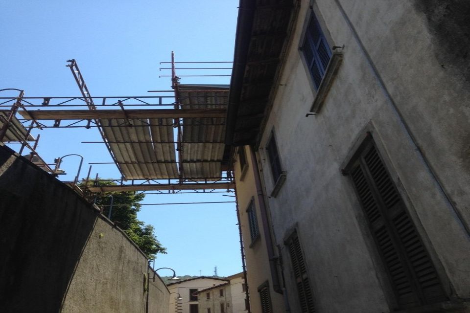 Ponteggi in sospensione