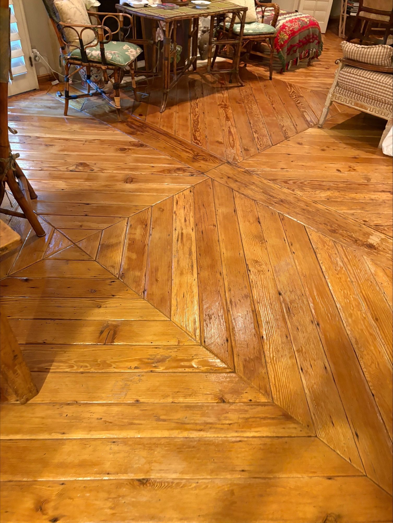 wooden tiles