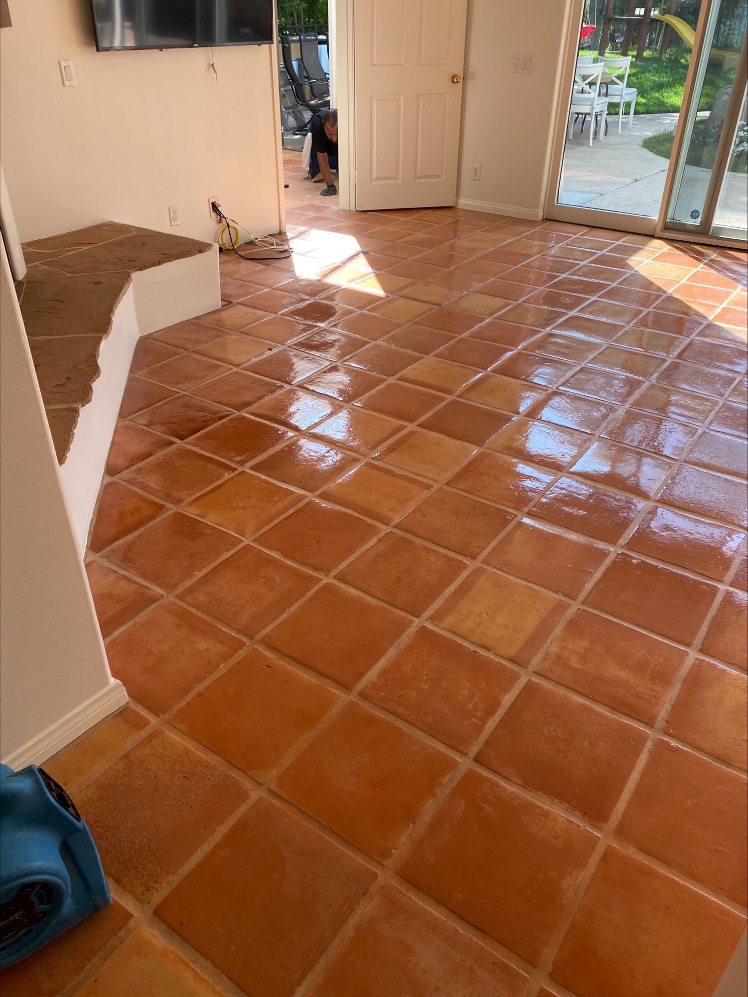 shiny tiles