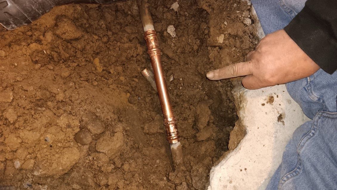 Water line repiping installation in a Mount Clemens area home.