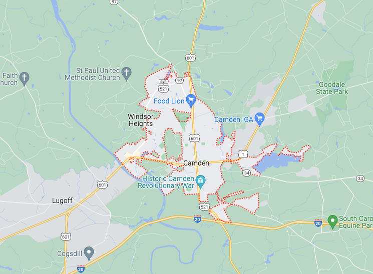 map of city
