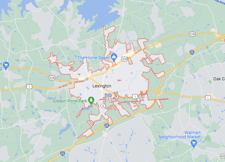 map of city