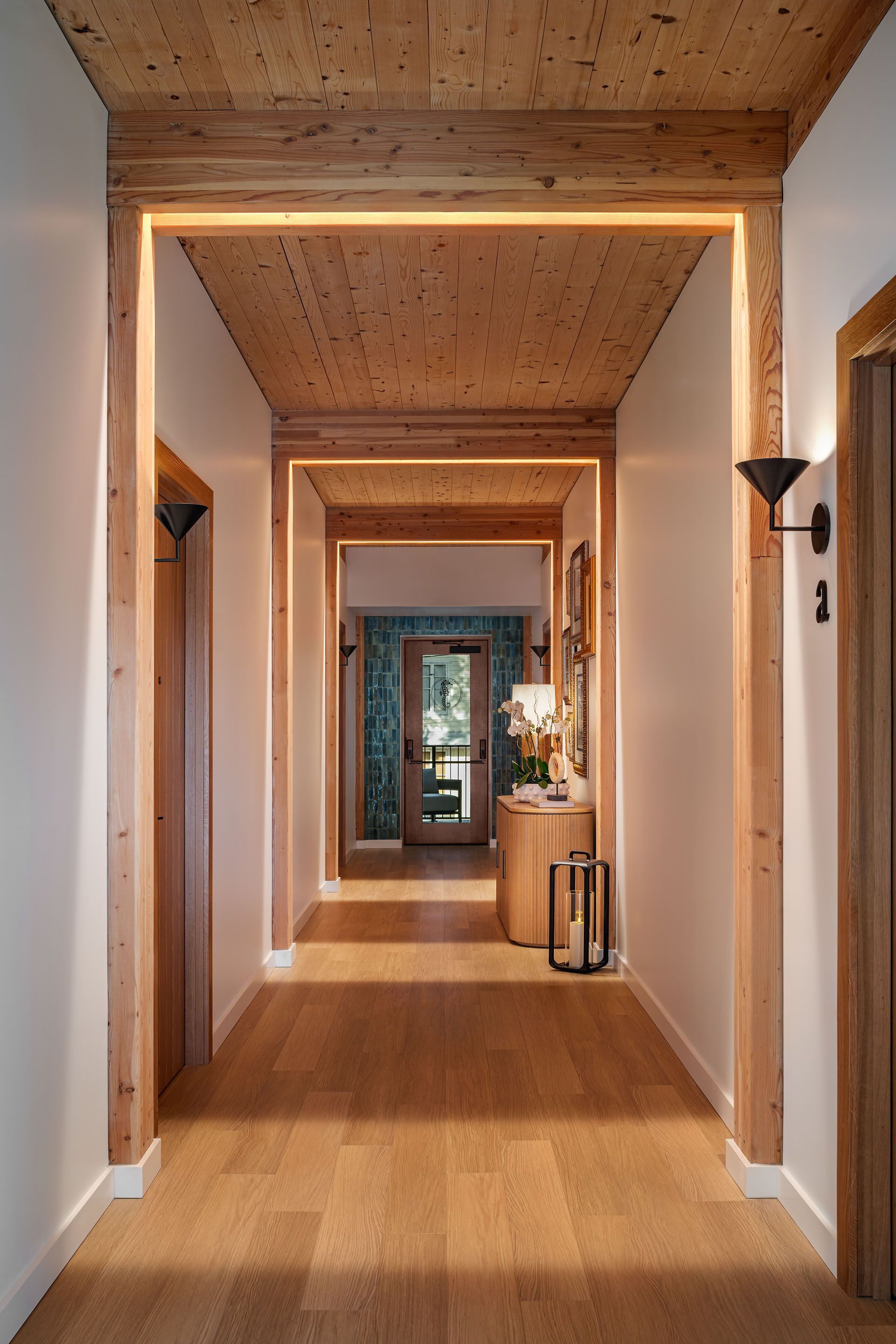 Hotel hallway