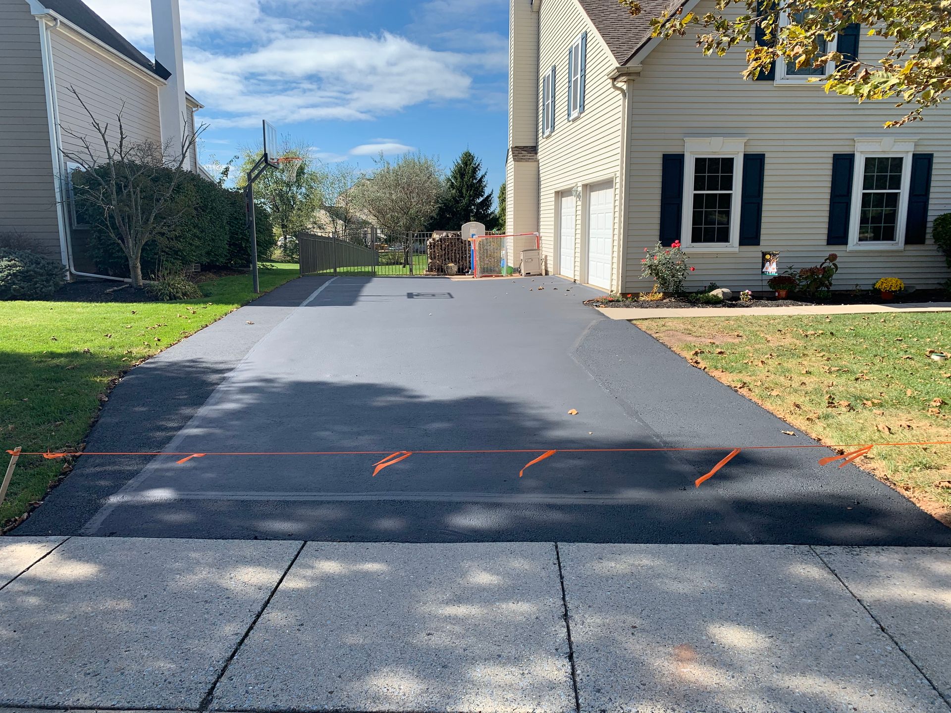 Driveway Patching Before and After Images: Maintain It All