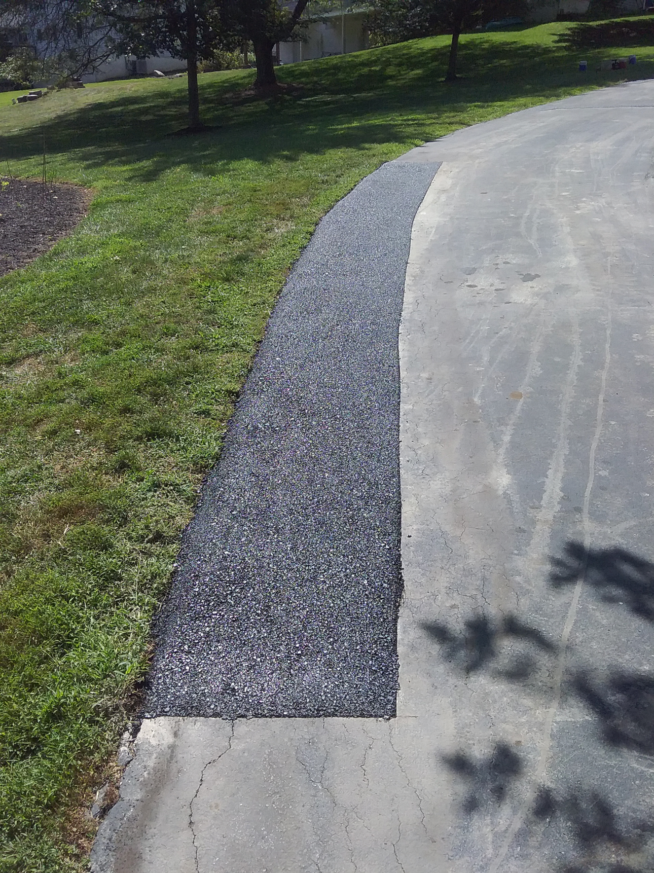Driveway Patching Before and After Images: Maintain It All