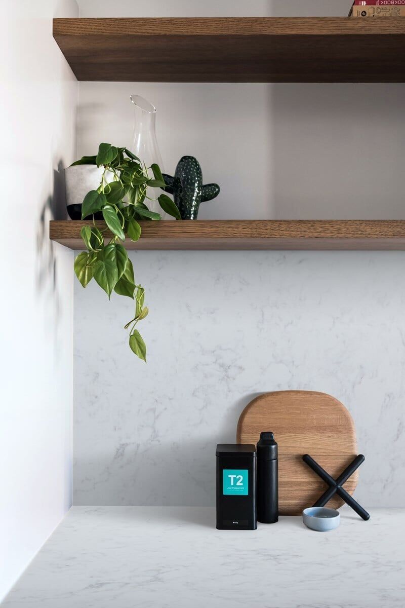 Kitchen Shelf — West Stone Benchtops in Orange, NSW