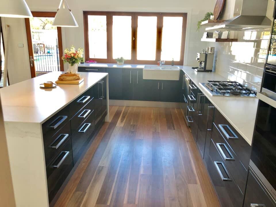 Kitchen Renovation Engineered Stone — West Stone Benchtops in Orange, NSW