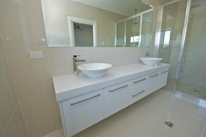 Stone Bathroom Vanity — West Stone Benchtops in Orange, NSW