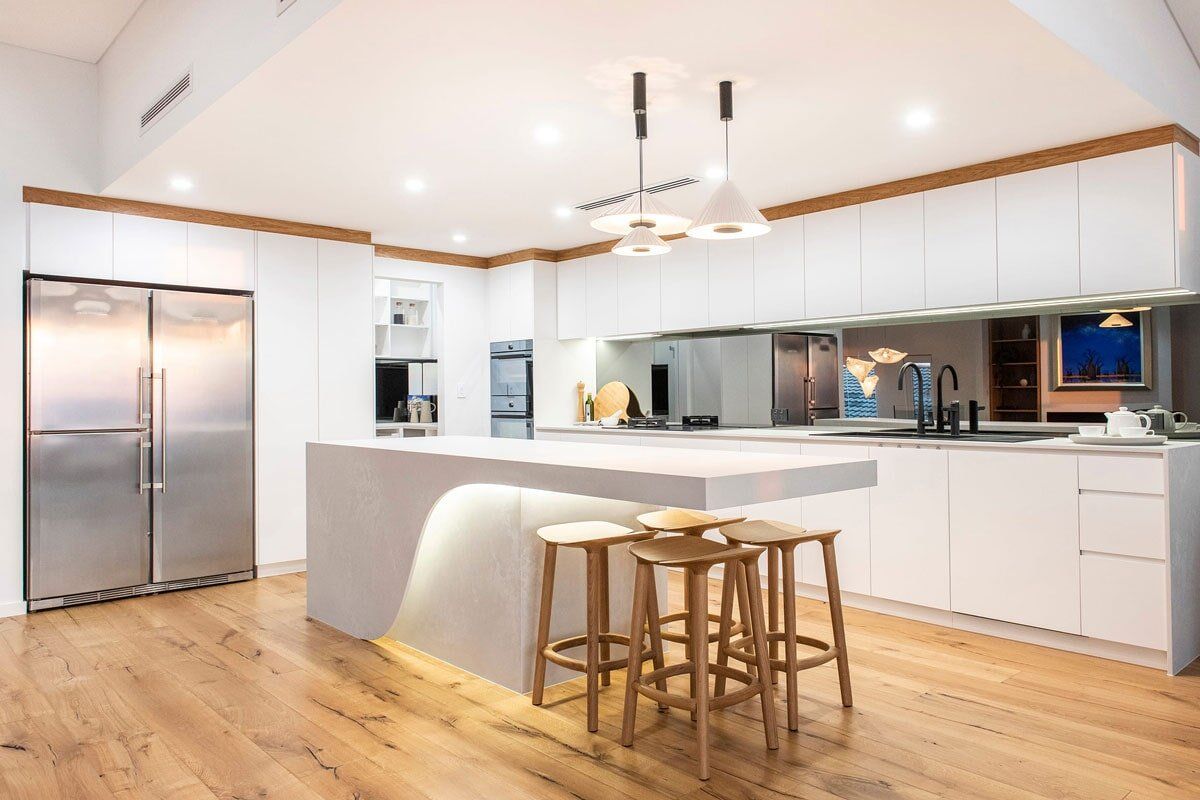 Curve Countertop Design — West Stone Benchtops in Orange, NSW 