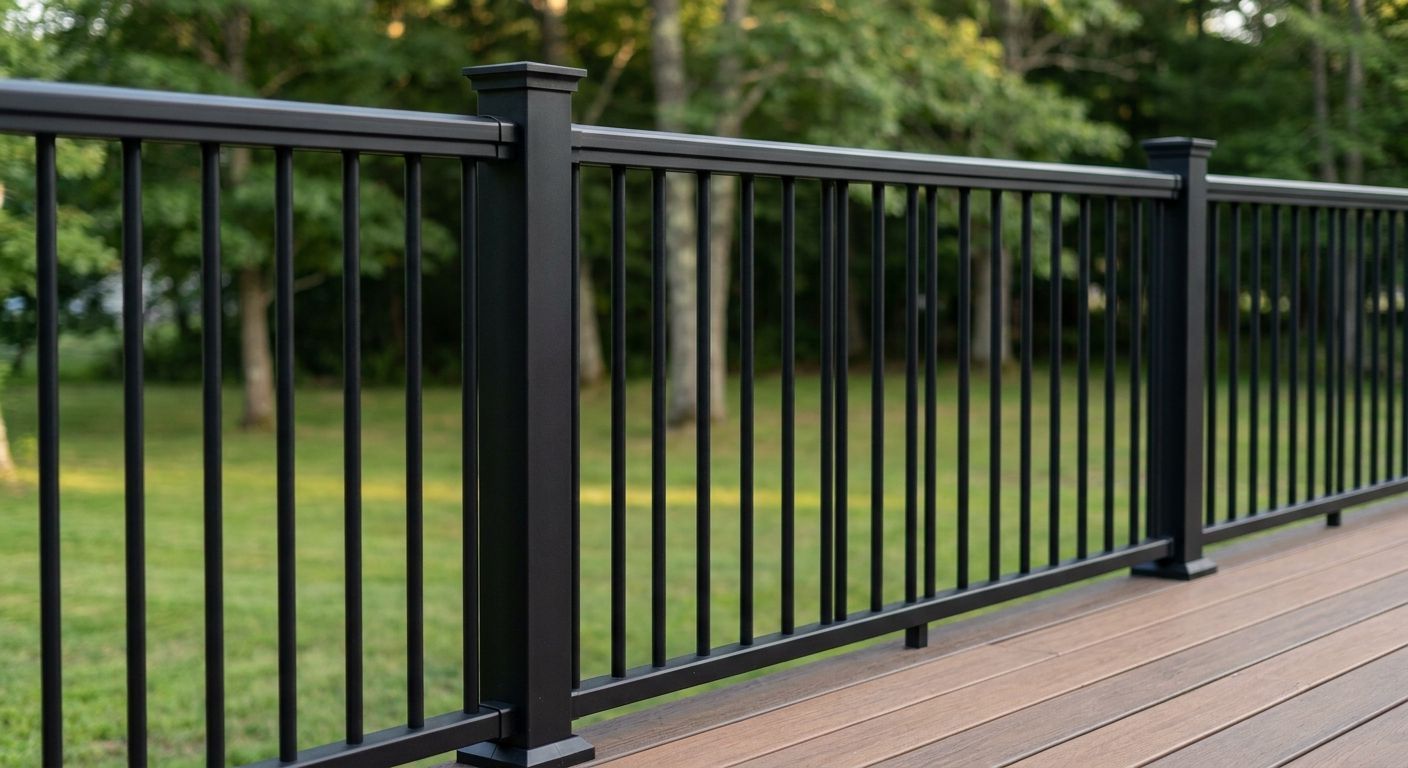 Aluminum railing