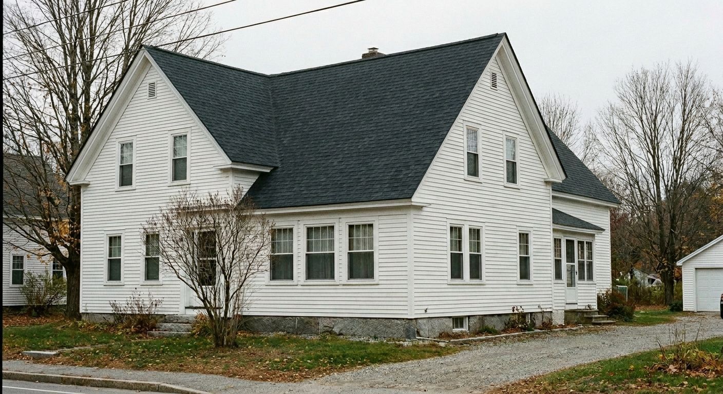 Asphalt shingle roof