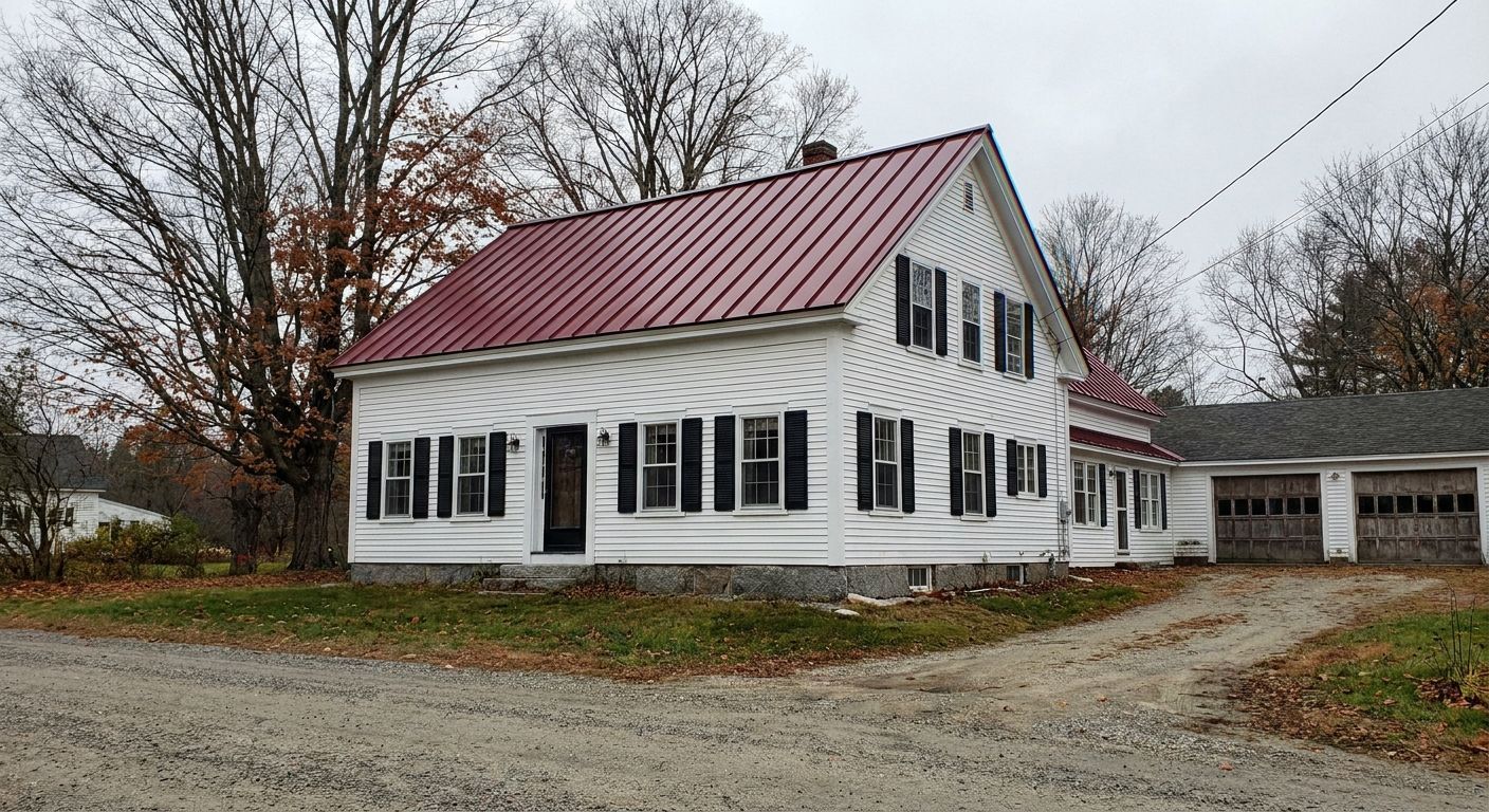 Standing seam metal roof