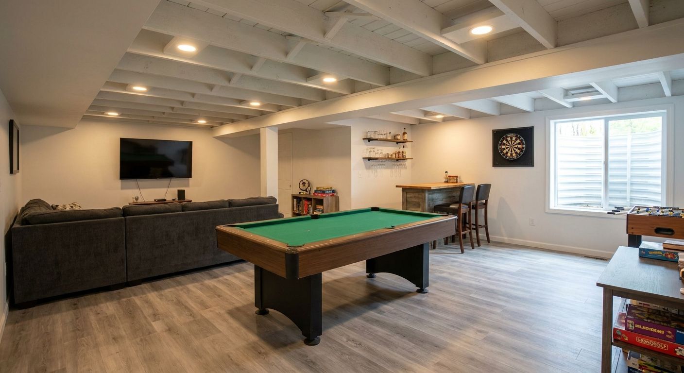 Basement remodel