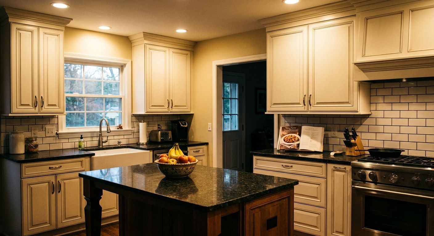 Farmhouse kitchen style