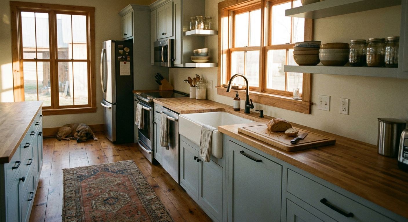 Traditional kitchen style