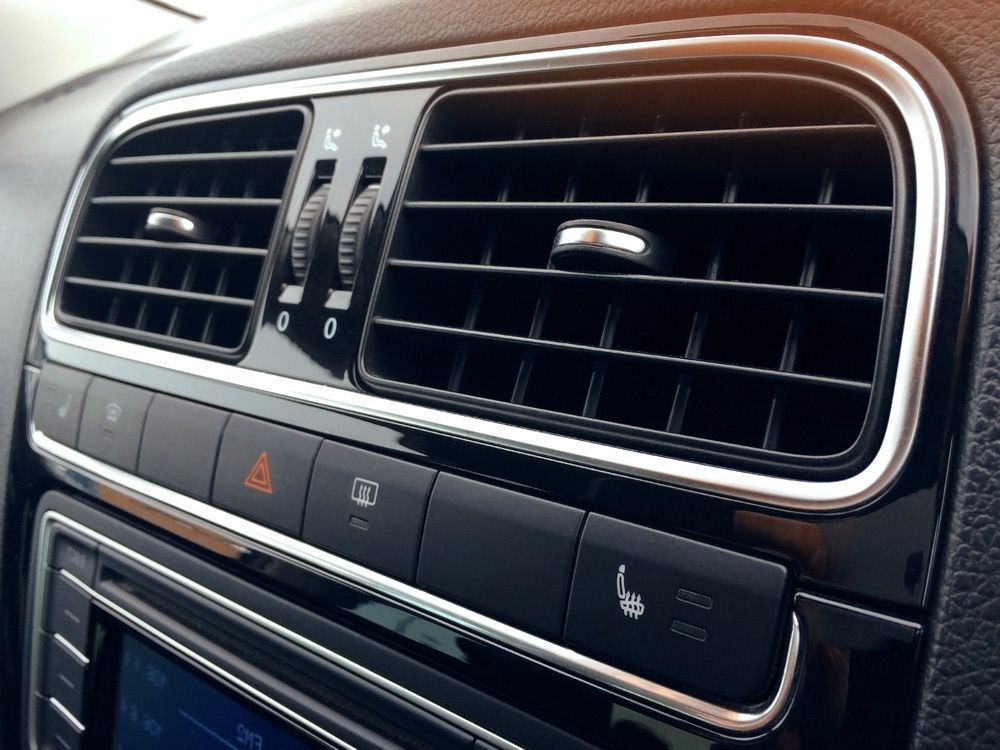 Car air conditioning vents inside a vehicle in Albury
