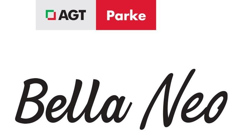 A logo for bella neo is shown on a white background.