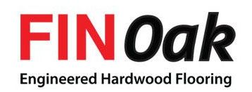 The fin oak logo is for engineered hardwood flooring.