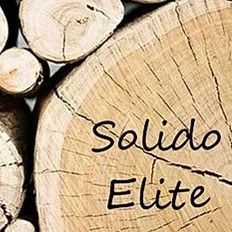 A pile of logs with the words solido elite written on them.
