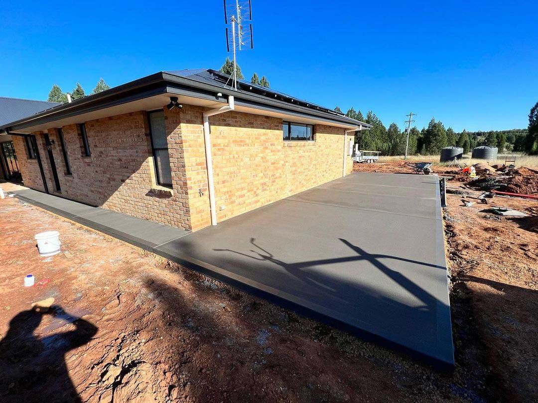 Concrete House Slabs in Dubbo Spencer's Landscape Construction & Con