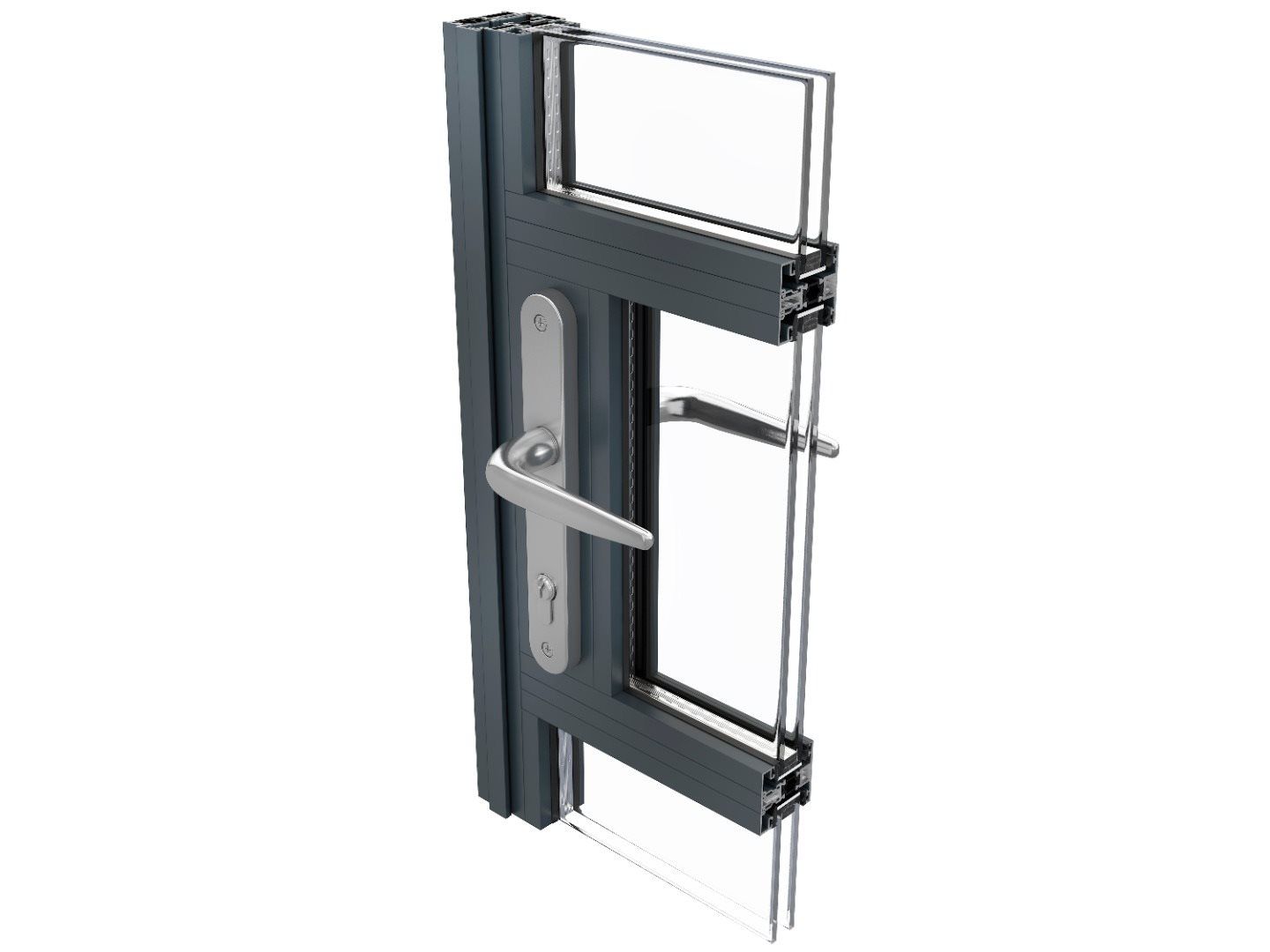 Aluminium Door Mechanism