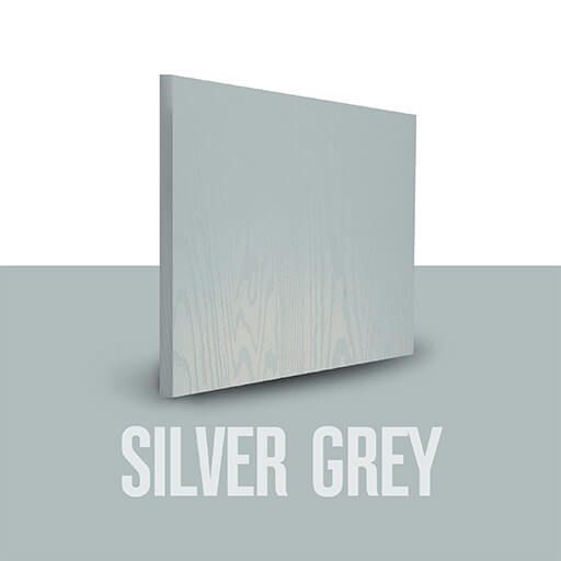 small Silver Grey composite doors