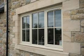 Cream windows with Georgian Bars in Moreton in Marsh
